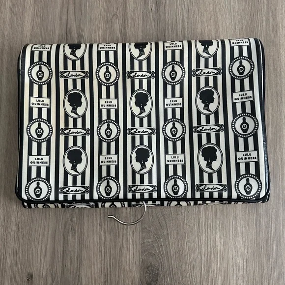 Lulu Guinness toliet/makeup travel bag organizer - Picture 5 of 6